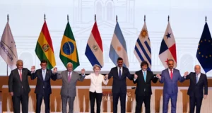 European Union and Mercosur bloc of South American nations sign landmark free trade agreement